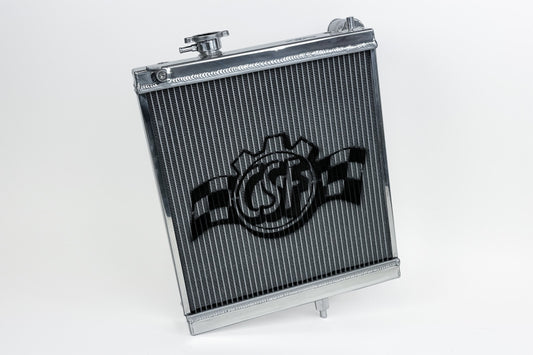CSF 7228 03-07 Mitsubishi Lancer EVO 7/8/9 1/2 Size Radiator - Polished