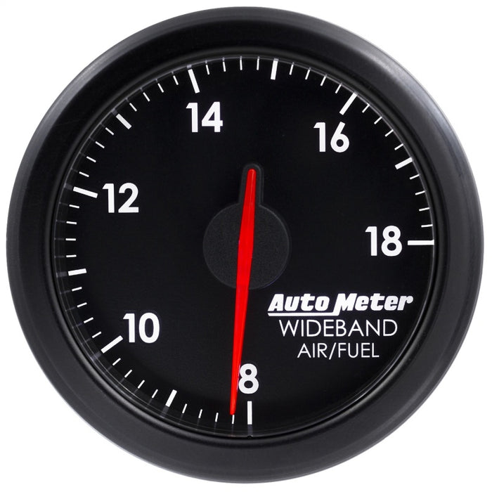AutoMeter 9178-T Autometer Airdrive 2-1/6in Wideband Air / Fuel Gauge 10:1-17:1 ARF Range - Black