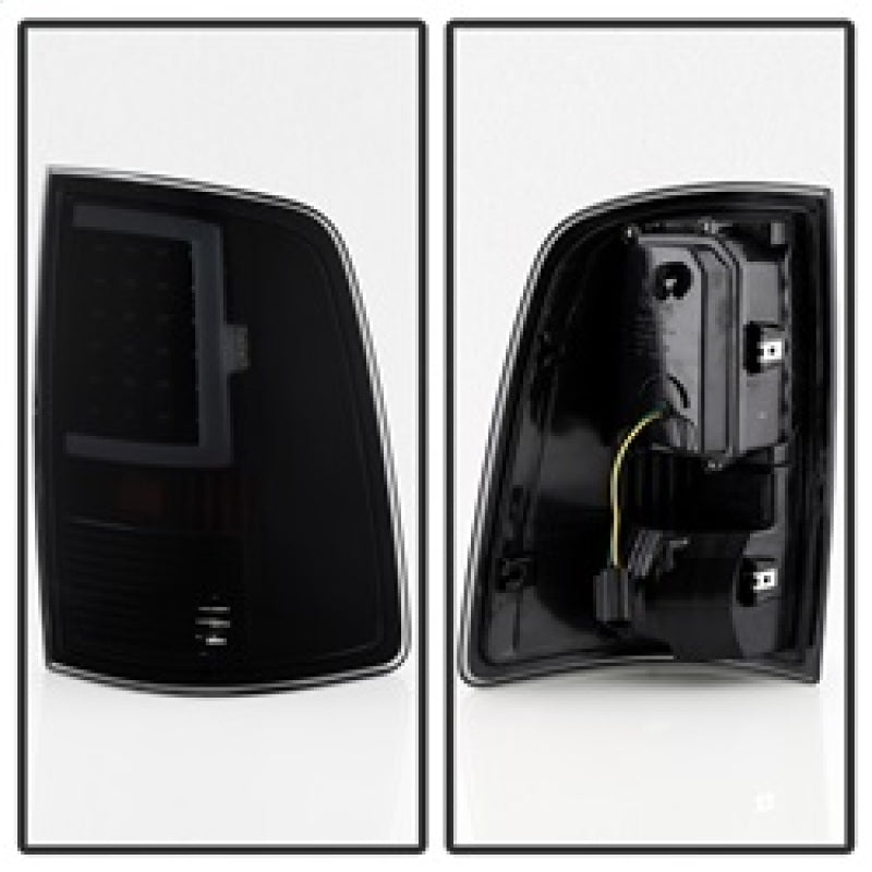 SPYDER 9041020 xTune 13-18 Dodge RAM 1500 (LED Model Only) LED Tail Lights - Blk Smk (ALT-ON-DRAM13V2-LBLED-BSM)