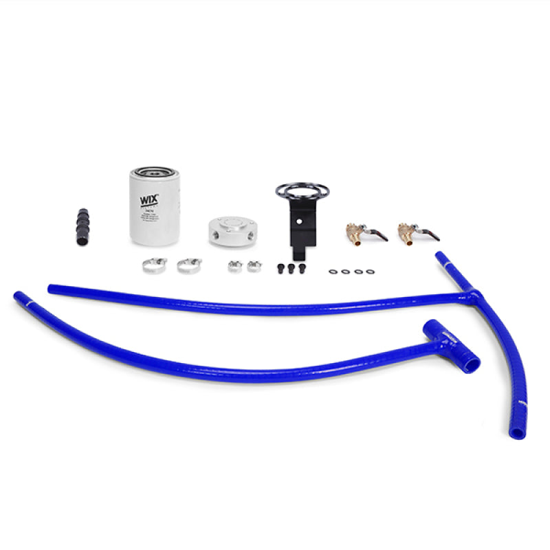 Mishimoto MMCFK-F2D-03BL 03-07 Ford 6.0L Powerstroke Coolant Filtration Kit - Blue