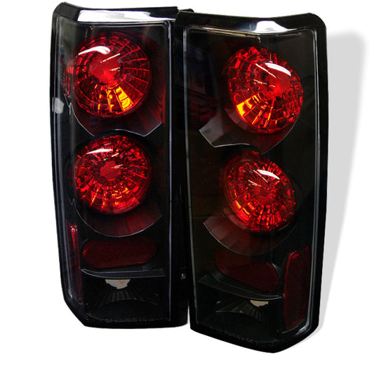 SPYDER 5000996 Spyder Chevy Astro/Safari 85-05 Euro Style Tail Lights Black ALT-YD-CAS85-BK