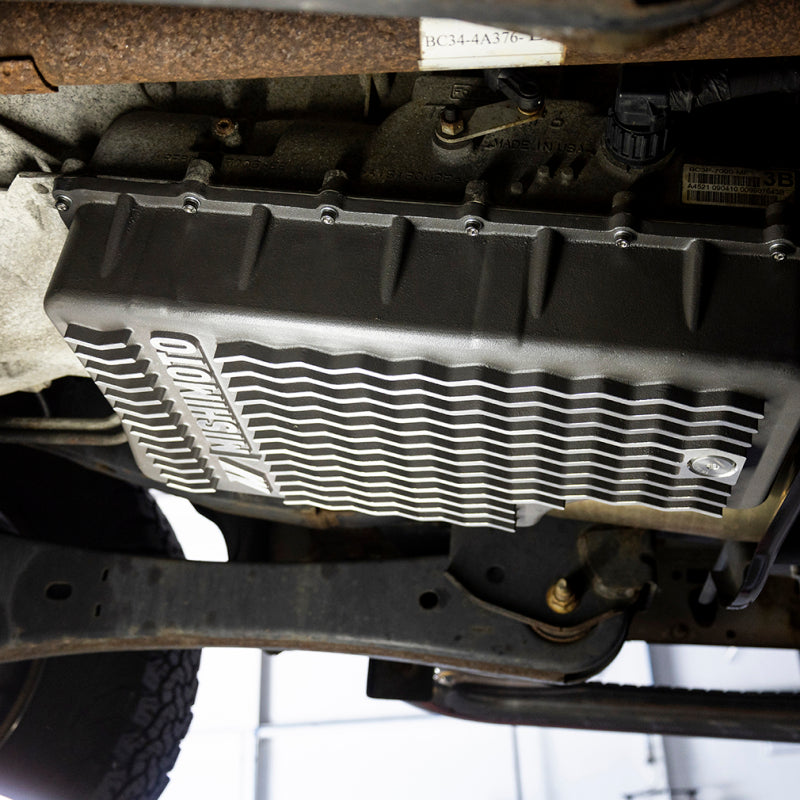 Mishimoto MMTP-F2D-11 2011+ Powerstroke 6R140 Transmission Pan - Cast - GR