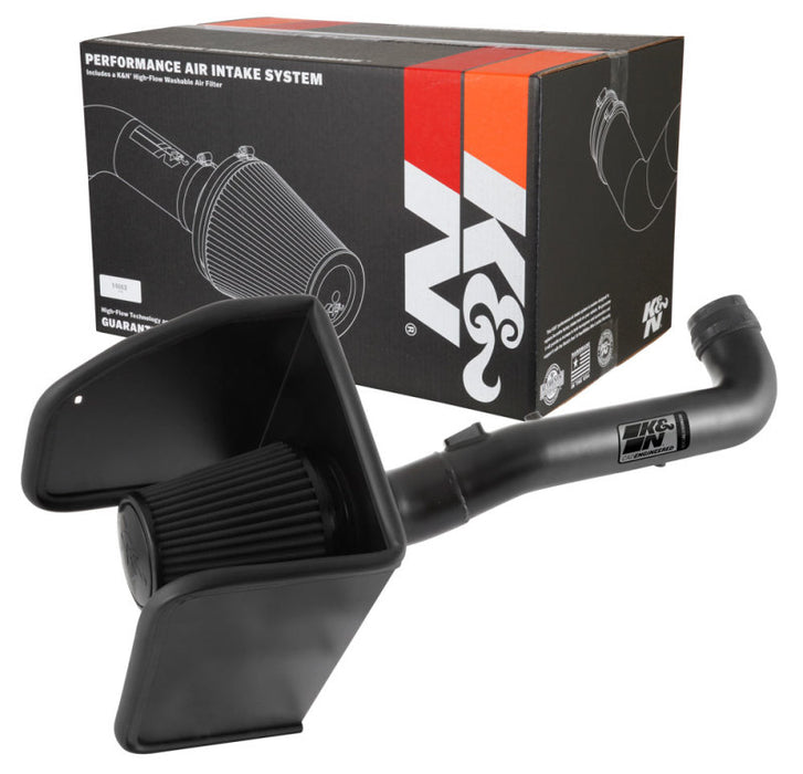 K&N Engineering 71-3104 K&N 17-18 Chevrolet Colorado 3.6L V6 Black Performance Intake Kit