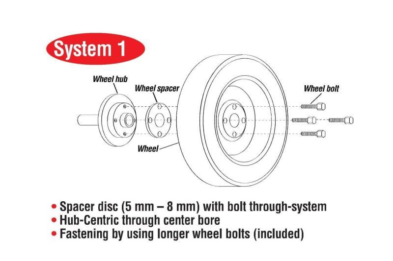 Eibach EIBS90-4-30-057-B Pro-Spacer Kit 2015-17 Mustang S550 30MM