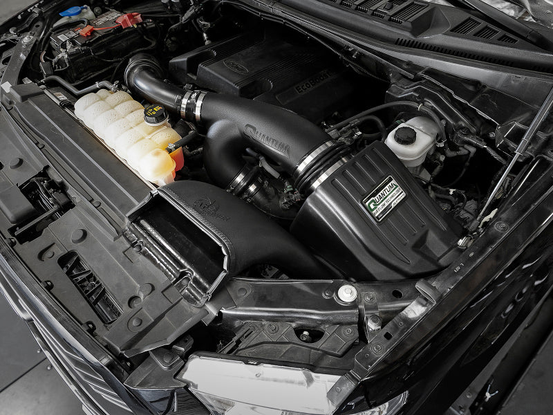 aFe 53-10008D Quantum Pro DRY S Cold Air Intake System 15-18 Ford F150 EcoBoost V6-3.5L/2.7L - Dry