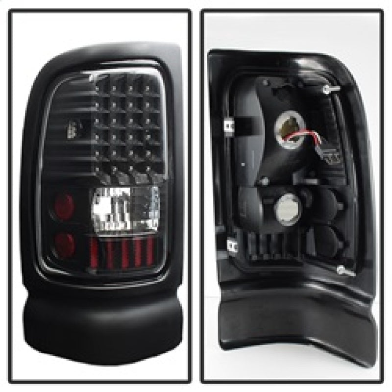 SPYDER 5012777 xTune Dodge RAM 1500 94-01 / RAM 2500/3500 94-02 LED Tail Lights Black ALT-ON-DRAM94-LED-BK