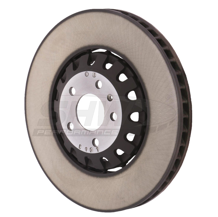 SHW Performance AFX44277 SHW 17-19 Audi Q7 Premium Front Smooth Lightweight Brake Rotor (4M0615301AS)