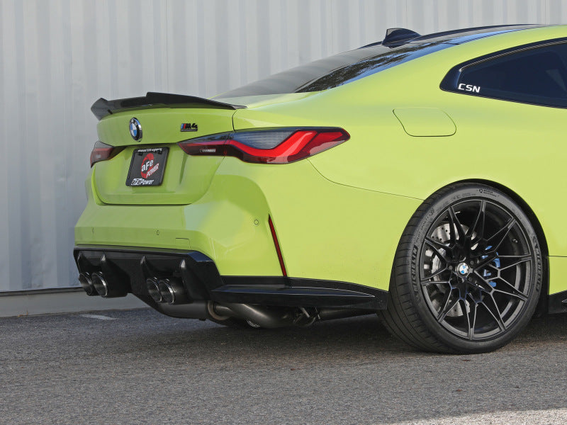 aFe 49-36351-C MACHForce XP Exhausts Cat-Back SS 19-21 BMW M2 Competition L6-3.0L w/Carbon Tips