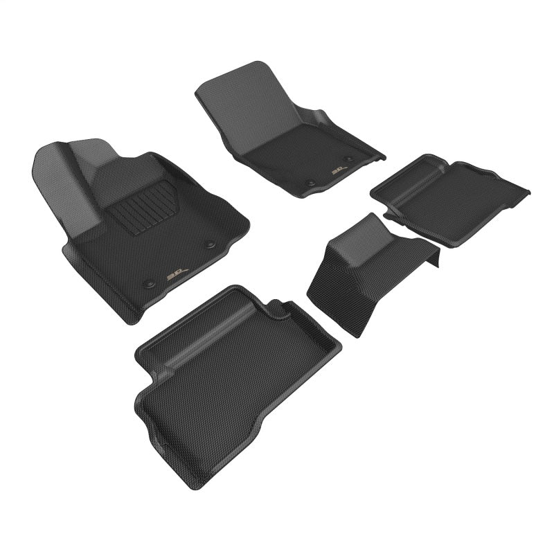 3D MAXpider L1TY31501509 3D Maxpider 2024 Toyota Tacoma Double Cab Kagu Black R1 R2