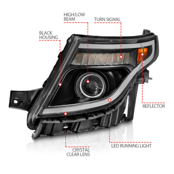 ANZO 111575 ANZ LED/Projector Headlights