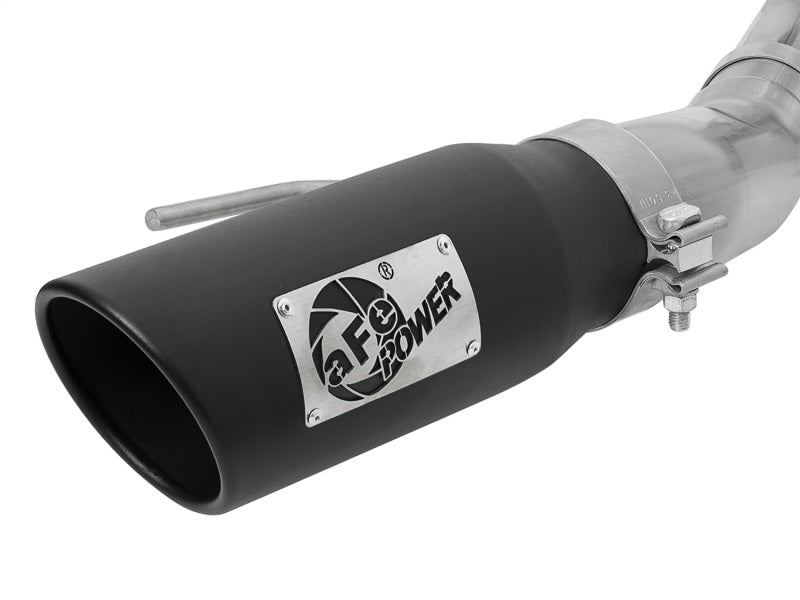 aFe 49-33094-B MACH Force-Xp 3in to 3-1/2in 304 SS Cat-Back Exhaust w/Black Tip 17-18 Ford F-150 Raptor V6 3.5L