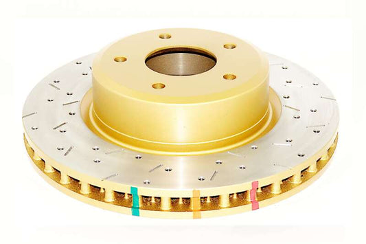 DBA DBA42020XS 05 Pontiac GTO Front Slotted & Drilled 4000 Series Rotor