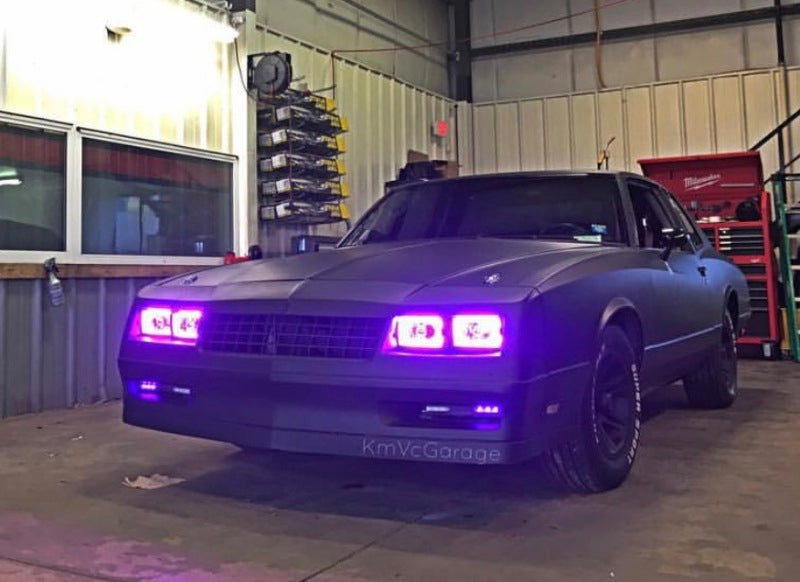 ORACLE Lighting 6909-003 Oracle Pre-Installed Lights 4x6 IN. Sealed Beam - Red Halo
