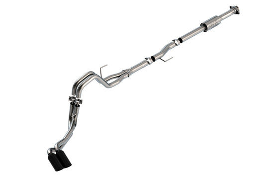Borla 140872BC F-150 2021 2.7L/3.5L 4dr CC SB EC STB Lari/King R/Plinum/LTD 3/2.25 DSE CB AK BLK CHR Tips