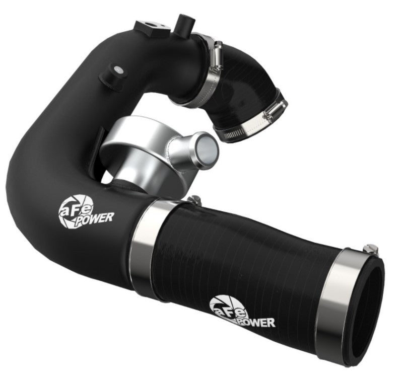 aFe 46-20468-B BladeRunner 2 1/2in Intercooler Hot Side Charge Pipe 18-21 Jeep Wrangler JL L4-2.0L (t) - Black