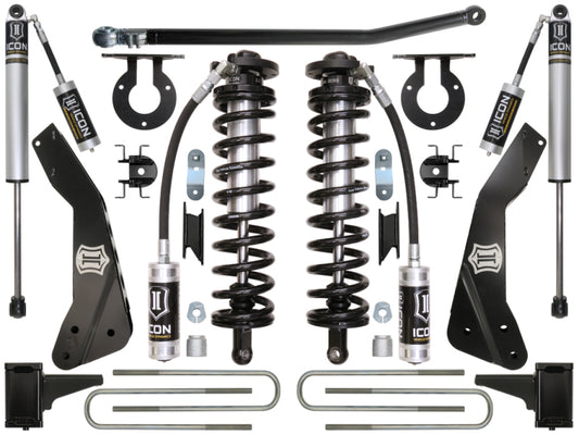 ICON K63131 11-16 Ford F-250/F-350 4-5.5in Stage 1 Coilover Conversion System