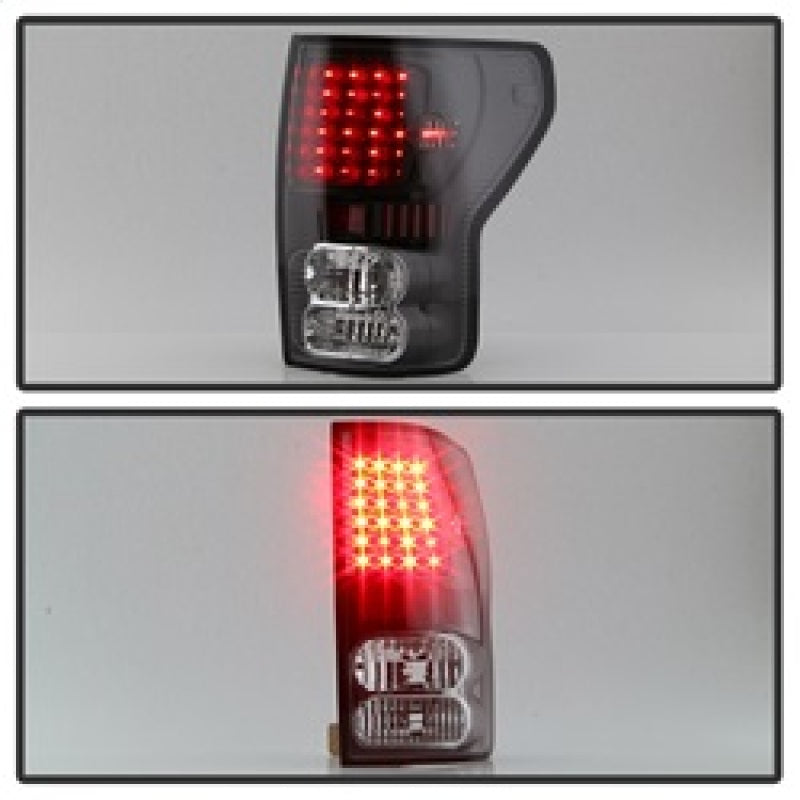 SPYDER 5013200 xTune Toyota Tundra 07-13 LED Tail Lights Black ALT-ON-TTU07-LED-BK
