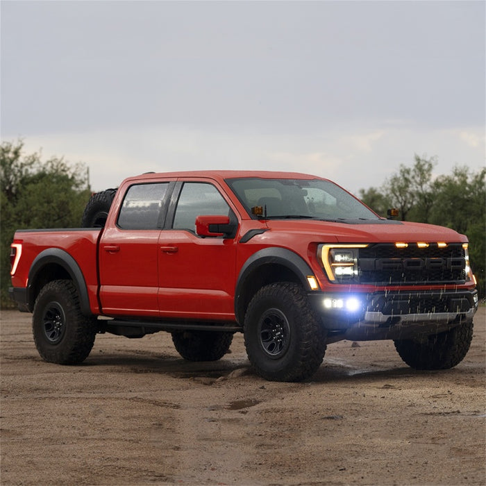 Rigid Industries 46738 2021+ Ford Raptor Triple Fog Lights Kit