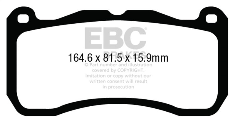 EBC DP53013NDX 13-14 Ford Mustang GT500 Bluestuff Front Brake Pads