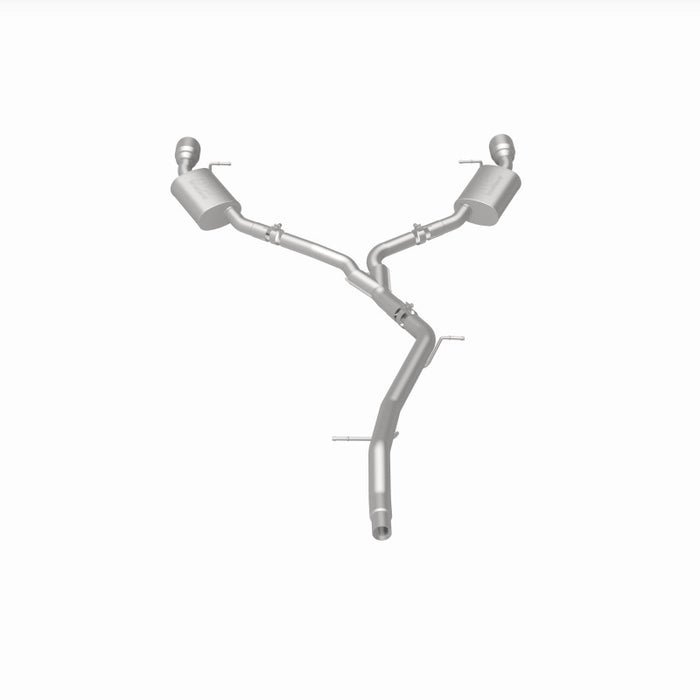 Magnaflow 19390 MagnaFlow 18-19 Audi A5 Dual Exit Polished Stainless CatBack Exhaust - 3in Main Piping Diameter