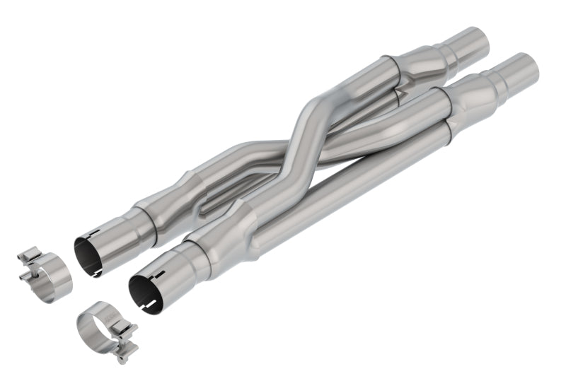 Borla 60662 15-18 Ford Mustang GT 5.0L AT/MT RWD 2.5in Resonator Delete X-Pipe