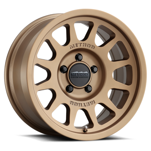 Method Wheels MR70357051915 Method MR703 15x7 +15mm Offset 5x100 56.1mm CB Method Bronze Wheel