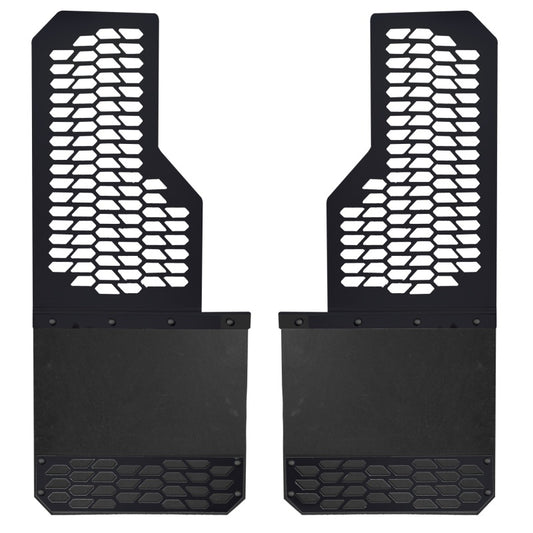 Putco 78220 2020 Chevy Silv/Sierra HD - (Front/Rear) - Set of 2 Mud Skins - HDPE w/ Hex Shield