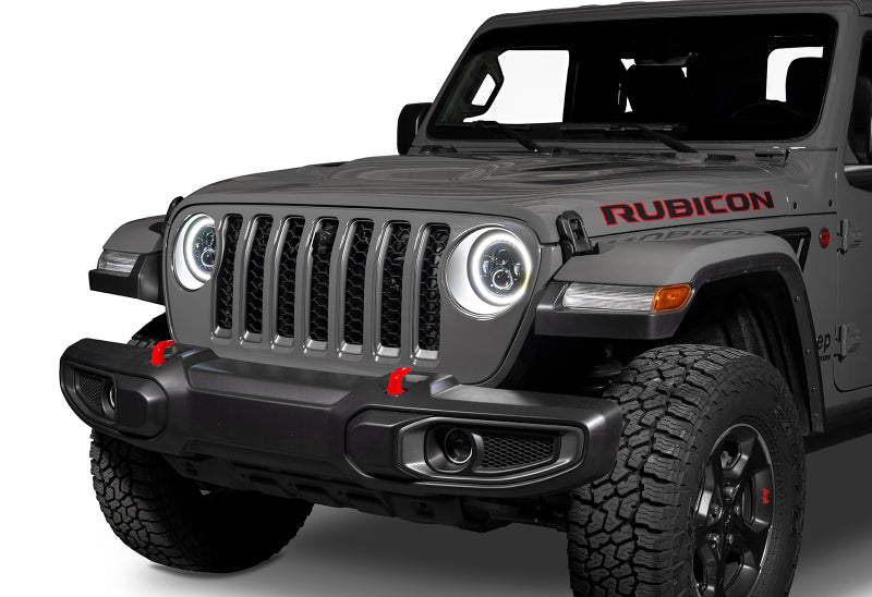 ORACLE Lighting 5769J-332 Oracle Jeep Wrangler JL/Gladiator JT 7in. High Powered LED Headlights (Pair) - Dynamic