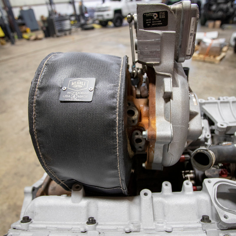 Wehrli WCF100822 17-23 GM 6.6L L5P Duramax VGT Exhaust Housing Heat Blanket