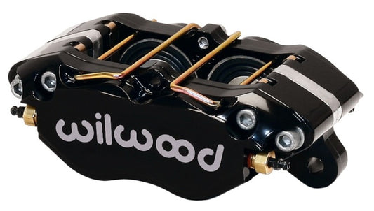 Wilwood 120-15131-BK Caliper-Dynapro Dust-Boot 5.25in Mount - Blk 1.75in Pistons 1.00in Disc