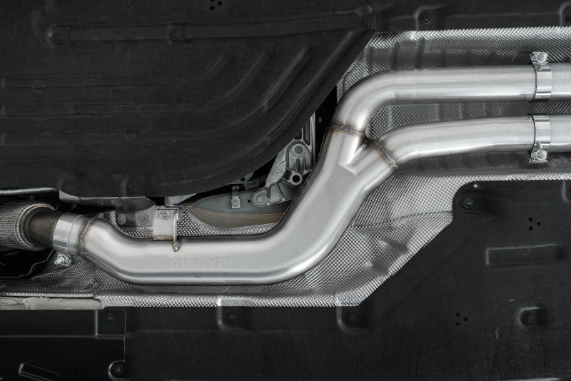 MBRP S43003BE 2020+ Toyota Supra 3.0L 3in Catback Dual Rear Burnt End Tips - T304