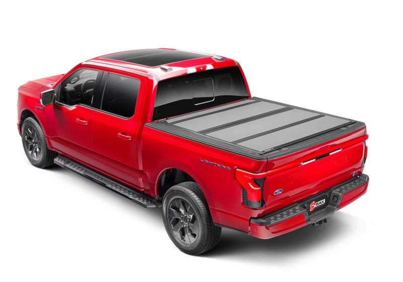 BAK 448339 21-22 Ford F-150 (Incl. 2022 Lightning) Flip MX4 5.7ft Bed Cover - Matte Finish