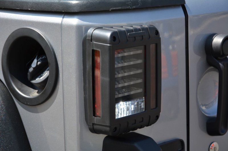 DV8 Offroad TLJK-02 07-18 Jeep Wrangler JK Octagon LED Tail Light