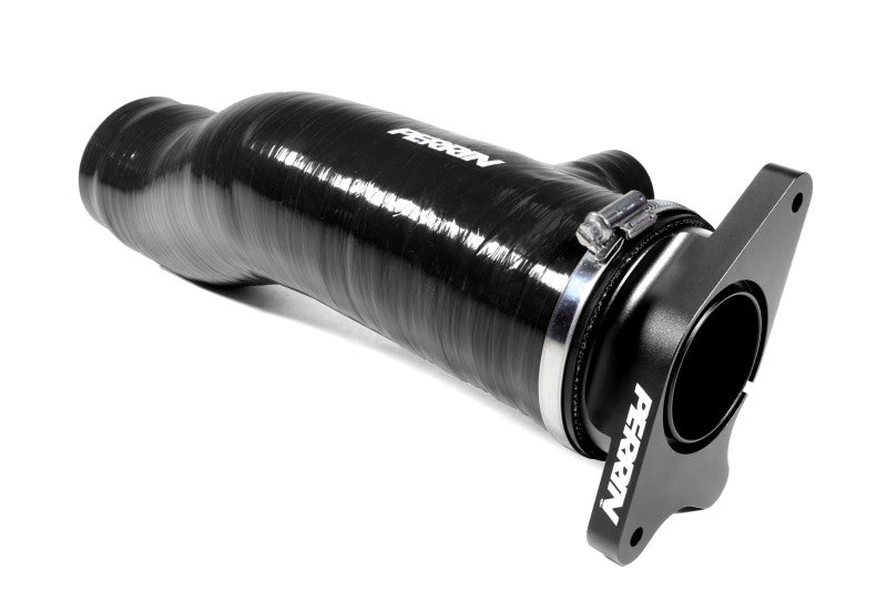 Perrin Performance PSP-INT-425BK PERRIN 22-24 Subaru WRX / 20-25 LGT & OBXT Turbo Inlet Hose w/Turbo Adapter Flange (Long) - Black