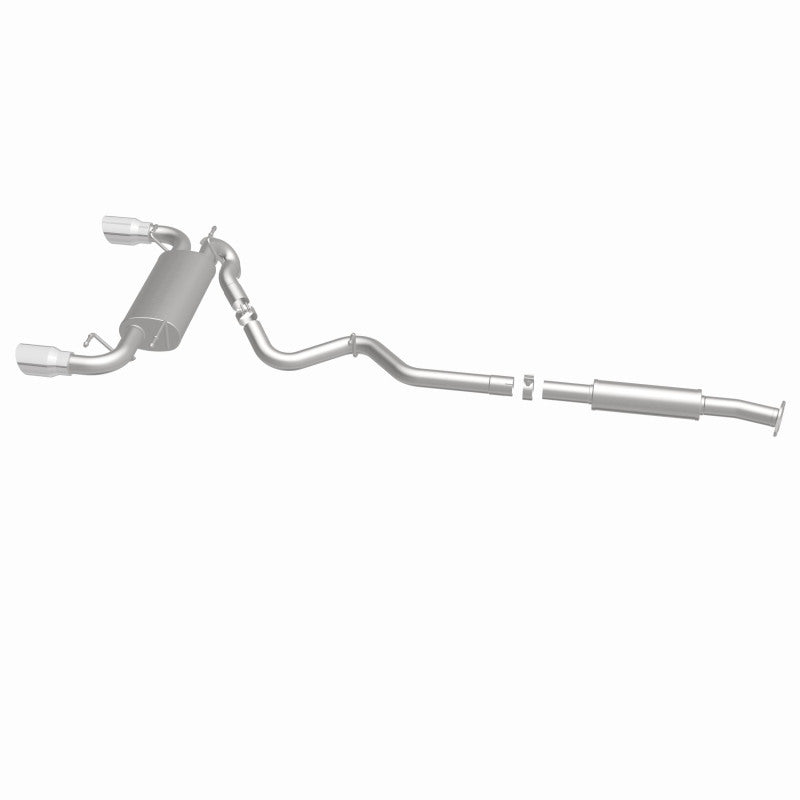 Magnaflow 15157 MagnaFlow 13 Scion FR-S / 13 Subaru BRZ Dual Split Rear Exit Stainless Cat Back Performance Exhaust