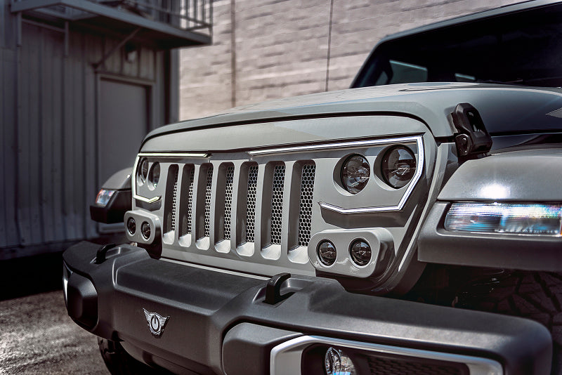 ORACLE Lighting 5837-PRO Oracle VECTOR Series Full LED Grille - Jeep Wrangler JL/JT - NA SEE WARRANTY