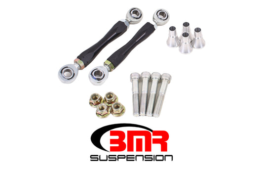 BMR Suspension ELK111 BMR 08-17 Challenger Front Sway Bar End Link Kit - Black