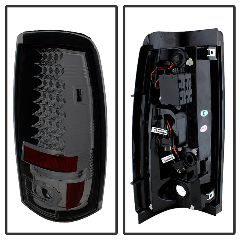SPYDER 5001764 Spyder Chevy Silverado 1500 03-06 (Does Not Fit Stepside)LED Tail Lights Smke ALT-YD-CS03-LED-SM