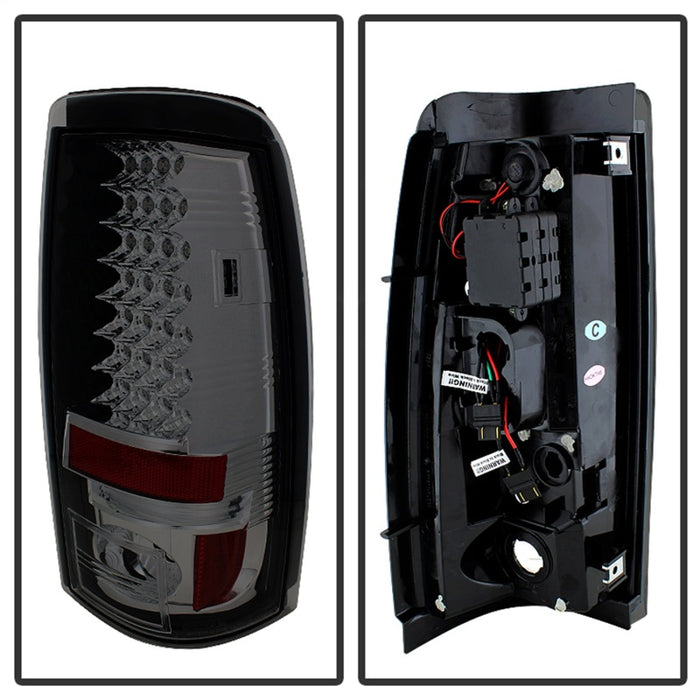 SPYDER 5001764 Spyder Chevy Silverado 1500 03-06 (Does Not Fit Stepside)LED Tail Lights Smke ALT-YD-CS03-LED-SM