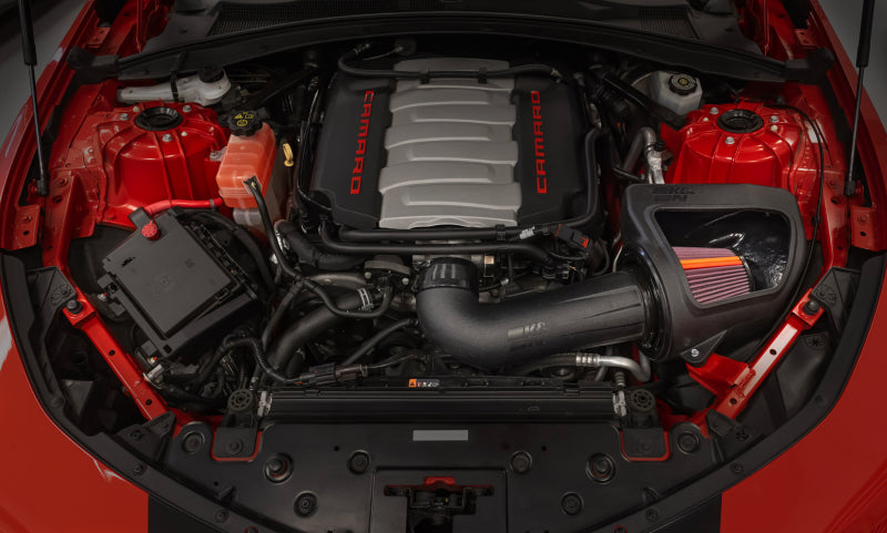 K&N Engineering 50-3092 K&N 16-24 Chevy Camaro SS V8-6.2L F Performance Air Intake System