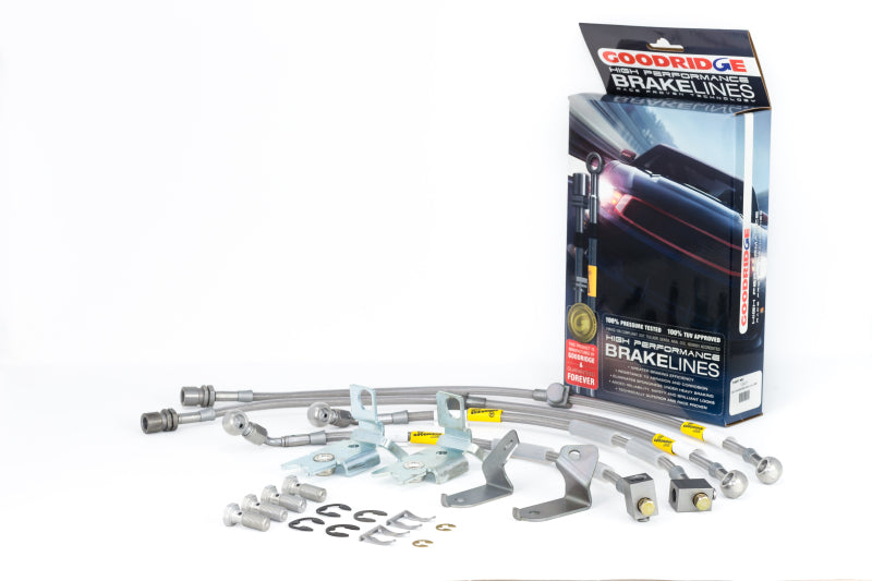 Goodridge 12411 08-11 Dodge Challenger / 06-11 Charger / 06-08 Magnum SRT8 Brake Lines