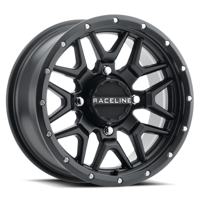 Raceline A94B-47011+10 A94B Krank 14x7in / 4x110 BP / 10mm Offset / 83.8mm Bore - Satin Black Wheel