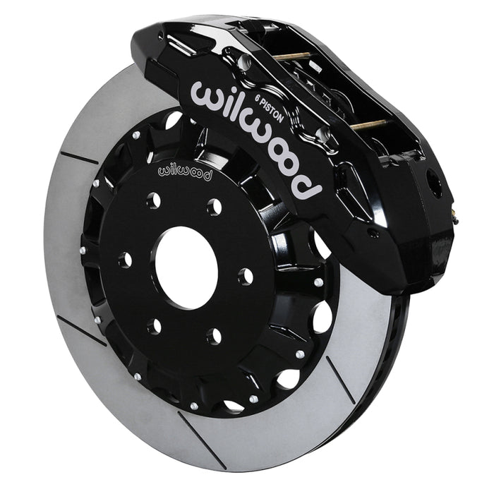 Wilwood 140-17389 21-25 RAM 1500 TRX/RHO TX6R Black Front Big Brake Kit - 16.00x1.36