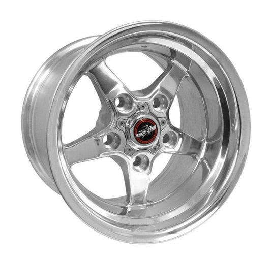 Race Star 92-510540DP 92 Drag Star 15x10.00 5x135bc 5.25bs Direct Drill Polished Wheel