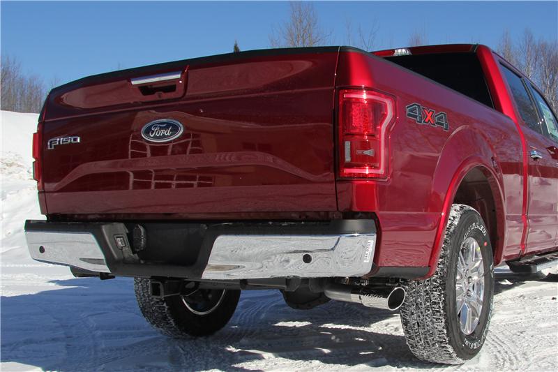 MBRP S5253BLK 2015 Ford F-150 2.7L / 3.5L EcoBoost 3in Cat Back Single Side Black Exhaust System