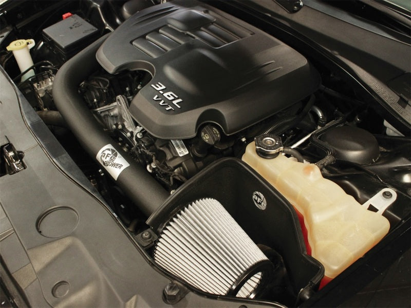 aFe 51-12152-B MagnumFORCE Intakes Stage-2 Pro DRY S 11-13 Dodge Challenger/Charger/Chrysler 300 V6 3.6L (blk)