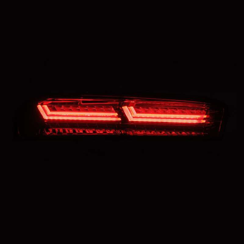 AlphaRex 610010 16-18 Chevrolet Camaro PRO-Series LED Tail Lights Jet Black