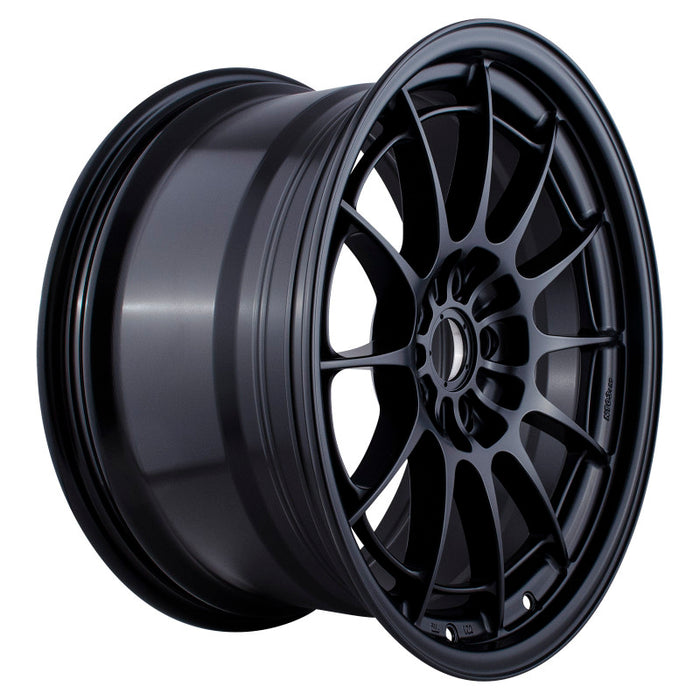 Enkei 3658956540BK NT03+M 18x9.5 5x114.3 40mm Offset 72.6mm Bore Black Wheel G35/350Z *MOQ 40 Wheels*