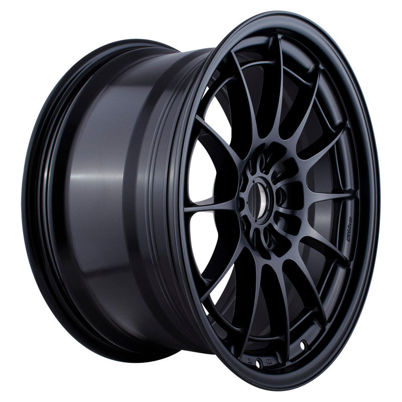 Enkei 3658956540BK NT03+M 18x9.5 5x114.3 40mm Offset 72.6mm Bore Black Wheel G35/350Z *MOQ 40 Wheels*