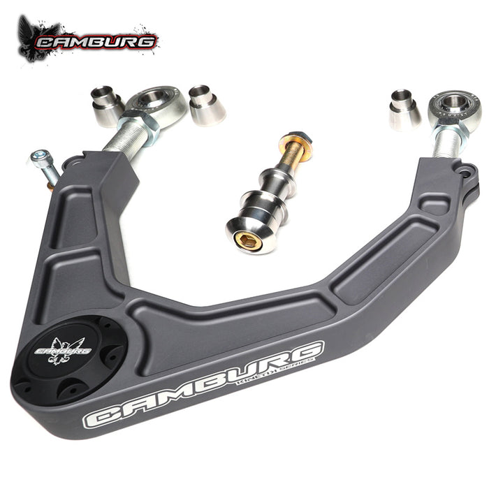 Camburg CAM-110233-GRY Ford Raptor 17-23 KINETIK V2 Performance Billet Uniball Upper Arms